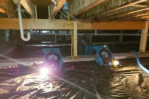 Leak Solution for Crawl Spaces